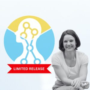 Lauren Meffen and an image of Head and Neck Lymphedema for a Dysphagia Cafe webinar